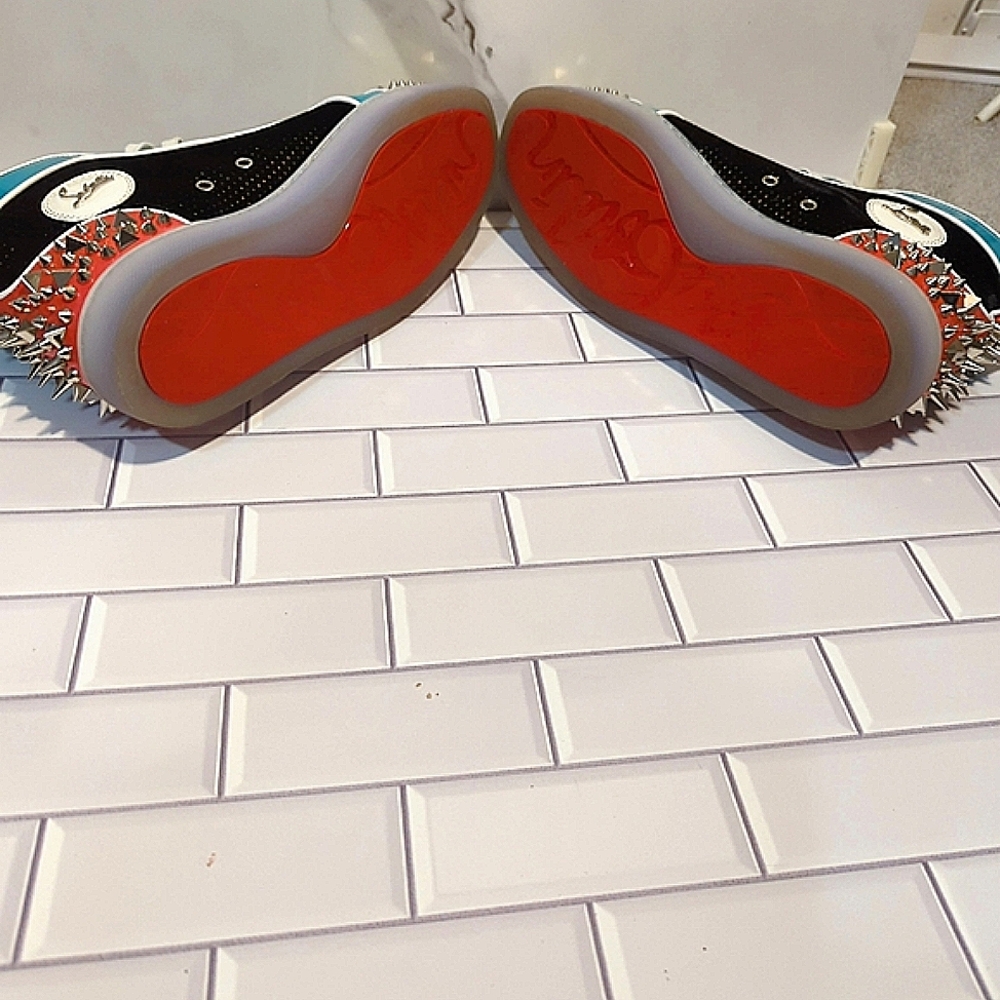 Christian louboutin lou pik pik2 orlato flat hi top shoes